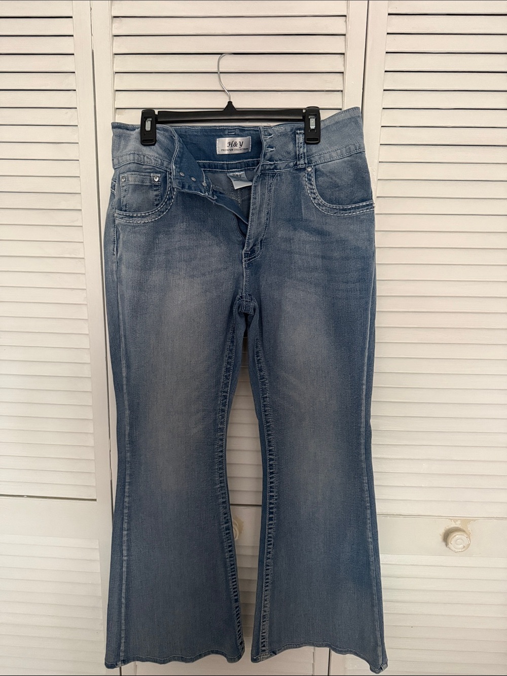 Women's Light Blue Bootcut Jeans
